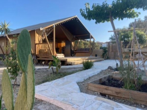 luxe safaritent glamping Louloudia